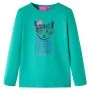 Hellgrünes Langarm-T-Shirt für Kinder 92 von , Kinder-T-Shirts - Ref: Foro24-13579, Preis: 8,59 €, Rabatt: %