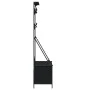 Coat rack with black shoe rack 100x41x184 cm by , Dresser Organizers and Bar Hangers - Ref: Foro24-837867, Price: 91,21 €, Di...