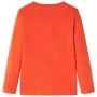Leuchtendes orangefarbenes Langarm-T-Shirt für Kinder 116 von , Kinder-T-Shirts - Ref: Foro24-12721, Preis: 8,52 €, Rabatt: %