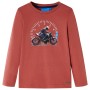 Langarm-T-Shirt für Kinder in der Hennafarbe 140 von , Kinder-T-Shirts - Ref: Foro24-12653, Preis: 11,36 €, Rabatt: %