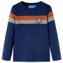 Marineblaues Langarm-T-Shirt für Kinder 128 von , Kinder-T-Shirts - Ref: Foro24-12852, Preis: 11,69 €, Rabatt: %