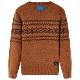 Jersey de punto infantil color coñac 104 de , Camisetas para niños - Ref: Foro24-14490, Precio: 11,95 €, Descuento: %