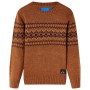 Kinder-Strickpullover in der Farbe Cognac 104 von , Kinder-T-Shirts - Ref: Foro24-14490, Preis: 14,23 €, Rabatt: %