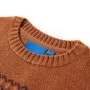 Kinder-Strickpullover in der Farbe Cognac 128 von , Kinder-T-Shirts - Ref: Foro24-14492, Preis: 16,15 €, Rabatt: %