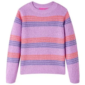 Kinderstrickpullover mit lila und rosa Streifen 92 von , Kinder-T-Shirts - Ref: Foro24-14534, Preis: 12,86 €, Rabatt: %