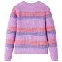 Jersey de punto infantil con rayas color lila y rosa 92 de , Camisetas para niños - Ref: Foro24-14534, Precio: 12,86 €, Descu...