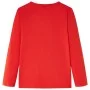 Camiseta infantil de manga larga rojo 140 de , Camisetas para niños - Ref: Foro24-13288, Precio: 8,59 €, Descuento: %