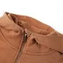 Kinder-Kapuzensweatshirt mit halbem Reißverschluss, Anthrazit-Cognac 104 von , Kinder-T-Shirts - Ref: Foro24-13475, Preis: 12...