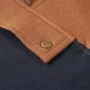 Kinder-Kapuzensweatshirt mit halbem Reißverschluss, Anthrazit-Cognac 104 von , Kinder-T-Shirts - Ref: Foro24-13475, Preis: 12...