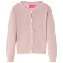 Zartrosa Kinder-Strickjacke 128 von , Oberbekleidung für Kinder - Ref: Foro24-14522, Preis: 12,41 €, Rabatt: %