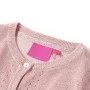 Zartrosa Kinder-Strickjacke 128 von , Oberbekleidung für Kinder - Ref: Foro24-14522, Preis: 12,41 €, Rabatt: %