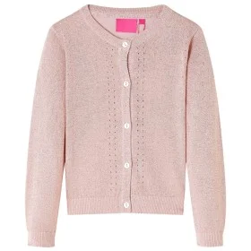 Zartrosa Kinder-Strickjacke 104 von , Oberbekleidung für Kinder - Ref: Foro24-14520, Preis: 12,41 €, Rabatt: %