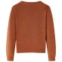 Children's knitted cardigan in cognac color 128 by , Children's outerwear - Ref: Foro24-14517, Price: 12,41 €, Discount: %