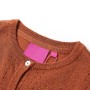Kinder-Strickjacke in der Farbe Cognac 128 von , Oberbekleidung für Kinder - Ref: Foro24-14517, Preis: 12,54 €, Rabatt: %