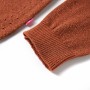 Kinder-Strickjacke in der Farbe Cognac 128 von , Oberbekleidung für Kinder - Ref: Foro24-14517, Preis: 12,54 €, Rabatt: %