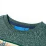 Children's long-sleeved t-shirt dark green mélange 104 by , Kids T-shirts - Ref: Foro24-12825, Price: 8,59 €, Discount: %