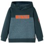 Dunkelgrünes Kinder-Kapuzensweatshirt 140 von , Kinder-T-Shirts - Ref: Foro24-12908, Preis: 17,00 €, Rabatt: %
