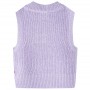 Helllila Strickweste für Kinder 140 von , Kinder-T-Shirts - Ref: Foro24-14548, Preis: 11,42 €, Rabatt: %