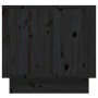 Nachttische 2 Stück aus massivem schwarzem Kiefernholz 35x34x32 cm von vidaXL, Nachttische - Ref: Foro24-813404, Preis: 50,83...