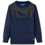 Jersey de punto infantil azul marino 116 de , Camisetas para niños - Ref: Foro24-14501, Precio: 12,54 €