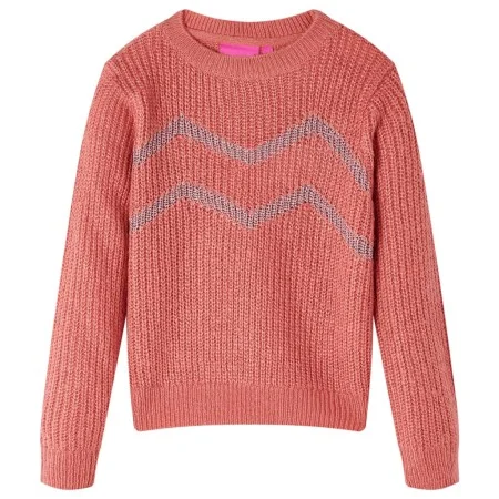 Medium pink children's knitted sweater 140 by , Kids T-shirts - Ref: Foro24-14508, Price: 12,41 €, Discount: %