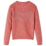 Medium pink children's knitted sweater 140 by , Kids T-shirts - Ref: Foro24-14508, Price: 12,41 €, Discount: %