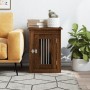 Dog cage engineered wood brown oak 45x62x59 cm by , Dog kennels - Ref: Foro24-838315, Price: 66,70 €, Discount: %