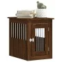 Hundekäfig aus Holzwerkstoff, braune Eiche, 45 x 62 x 59 cm von , Hundehütten - Ref: Foro24-838315, Preis: 65,65 €, Rabatt: %
