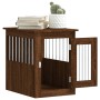 Dog cage engineered wood brown oak 45x62x59 cm by , Dog kennels - Ref: Foro24-838315, Price: 66,70 €, Discount: %