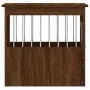 Hundekäfig aus Holzwerkstoff, braune Eiche, 45 x 62 x 59 cm von , Hundehütten - Ref: Foro24-838315, Preis: 65,65 €, Rabatt: %