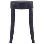 Stackable stools 4 units black plastic by vidaXL, Kitchen stools - Ref: Foro24-247278, Price: 77,32 €, Discount: %