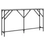 Sonoma gray engineered wood console table 140x23x75 cm by , Side tables - Ref: Foro24-837775, Price: 46,28 €, Discount: %