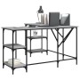 Schreibtisch aus Sonoma-grauem Holzwerkstoff, 139 x 139 x 75 cm von , Schreibtische - Ref: Foro24-837595, Preis: 103,48 €, Ra...