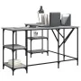 Sonoma gray engineered wood desk 139x139x75 cm by , Desks - Ref: Foro24-837595, Price: 102,17 €, Discount: %