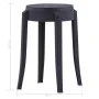 Stackable stools 4 units black plastic by vidaXL, Kitchen stools - Ref: Foro24-247278, Price: 77,32 €, Discount: %