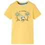 Camiseta infantil ocre claro 116 de , Camisetas para niños - Ref: Foro24-11686, Precio: 8,12 €, Descuento: %