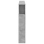 Cabecero LED madera ingeniería gris hormigón 160x18,5x103,5 cm de , Cabeceros y pies de cama - Ref: Foro24-837354, Precio: 86...