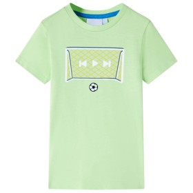 Children's t-shirt lime 140 by , Kids T-shirts - Ref: Foro24-12433, Price: 8,07 €, Discount: %