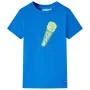 Leuchtend blaues Kinder-T-Shirt 104 von , Kinder-T-Shirts - Ref: Foro24-11845, Preis: 7,88 €, Rabatt: %