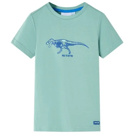 Camiseta infantil caqui claro 140 de , Camisetas para niños - Ref: Foro24-11748, Precio: 8,19 €, Descuento: %