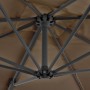 Cantilever umbrella with a topaz grey aluminum pole 250x250 cm by vidaXL, Umbrellas - Ref: Foro24-44619, Price: 129,22 €, Dis...
