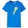 Camiseta infantil azul chillón 128 de , Camisetas para niños - Ref: Foro24-11847, Precio: 7,96 €, Descuento: %