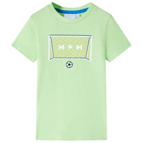 Camiseta para niños con dibujo portería de fútbol 