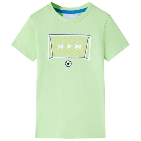 Children's t-shirt lime 116 by , Kids T-shirts - Ref: Foro24-12431, Price: 8,07 €, Discount: %