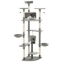 Cat scratching post with sisal post 203 cm gray and white by vidaXL, Cat furniture - Ref: Foro24-170529, Price: 147,55 €, Dis...
