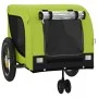 Remolque de bicicleta mascotas hierro tela Oxford verde negro de , Cochecitos para mascotas - Ref: Foro24-94018, Precio: 107,...