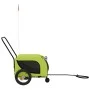 Remolque de bicicleta mascotas hierro tela Oxford verde negro de , Cochecitos para mascotas - Ref: Foro24-94018, Precio: 107,...