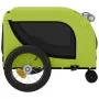 Remolque de bicicleta mascotas hierro tela Oxford verde negro de , Cochecitos para mascotas - Ref: Foro24-94018, Precio: 107,...