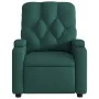 Sillón reclinable de tela verde oscuro de , Sillones - Ref: Foro24-372485, Precio: 190,33 €, Descuento: %