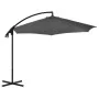 Ampelschirm mit Stahlmast 300 cm Anthrazit von vidaXL, Sonnenschirme - Ref: Foro24-44875, Preis: 132,81 €, Rabatt: %
